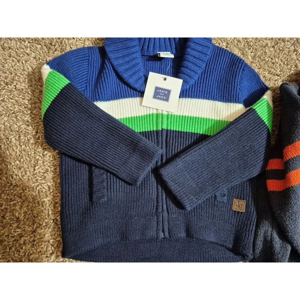 Janie and jack sweater bundle size 12-18 months